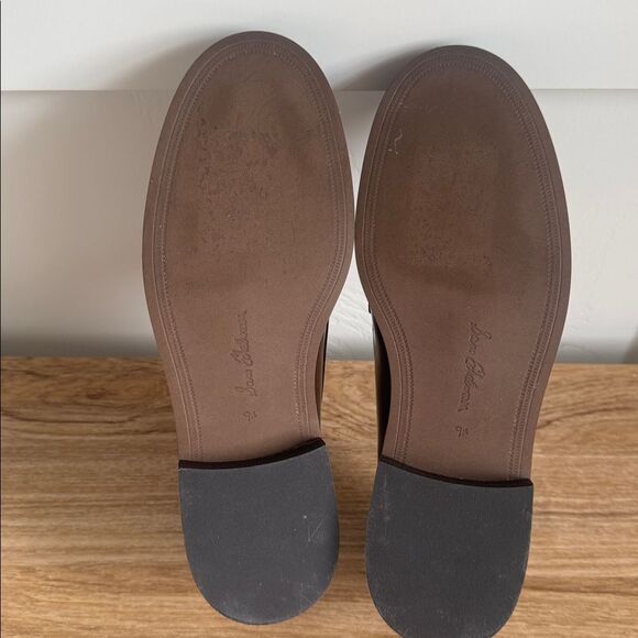 Sam Edelman COLIN Spiced Brandy Leather Penny Loafers Classic Women’s Size 9.5M - Picture 8 of 12